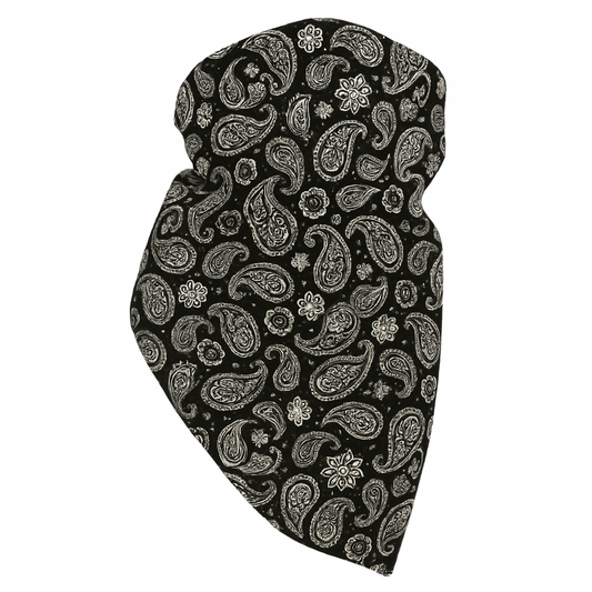 Nexon Bandit FR Bandana 24" x 24" - Paisley Black