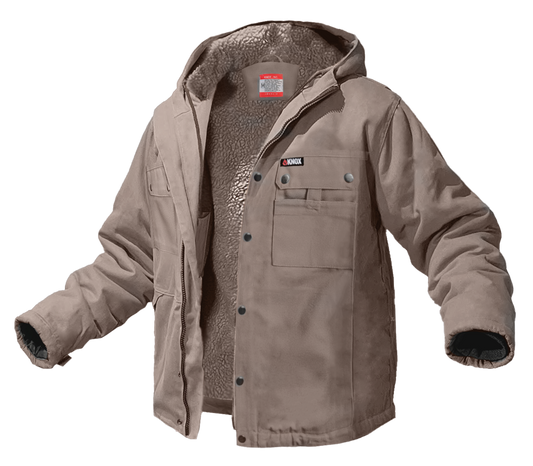 Knox Heavy-Duty FR Sherpa Lined Jacket (Tan)