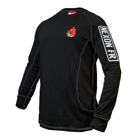 Nexon FR Long Sleeve Crew Shirt - Black