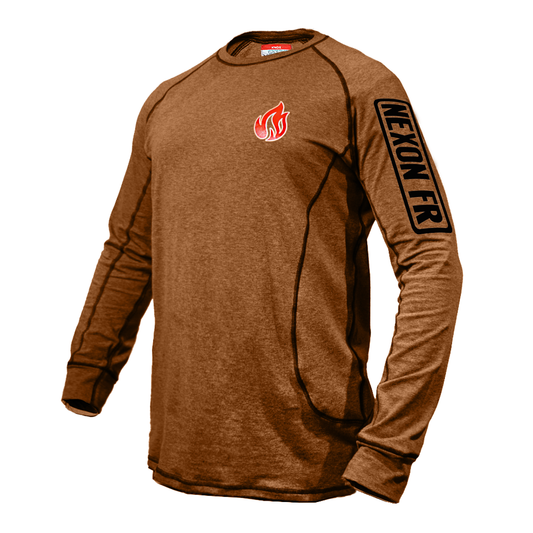 Nexon Nexon FR Long Sleeve Crew Shirt - Sand Storm