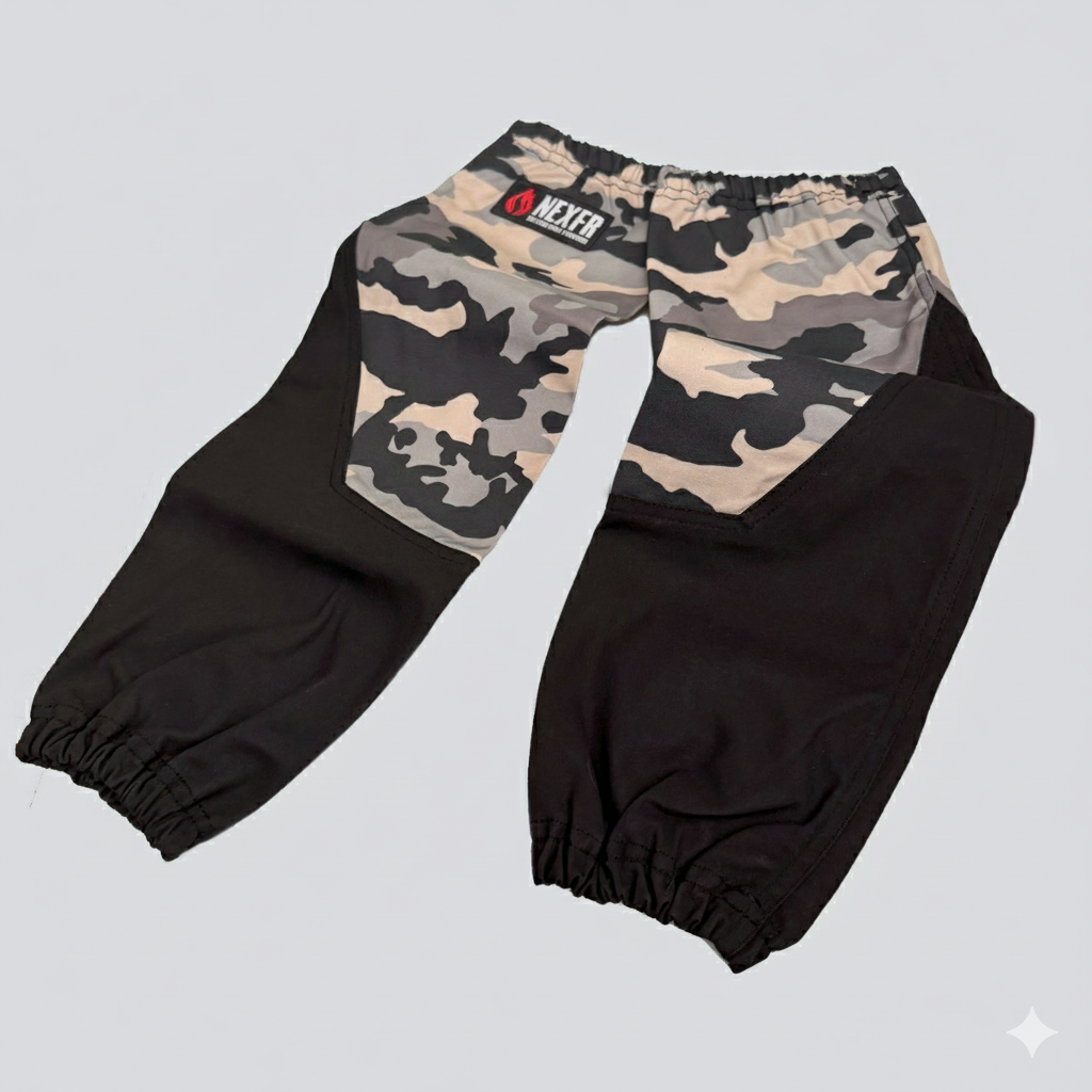 NEXFR Split Leather FR Welding Sleeves - CAMO