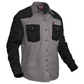 La camicia FR Black Pearl Edition con bottoni a pressione perlati