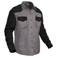 Nexon Combine FR Shirt With Bronze Snap Buttons - Black/Gray