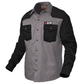 La camicia FR Black Pearl Edition con bottoni a pressione perlati