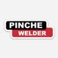 Pinche Pipe Welder Weld Hardhat Sticker | Knox