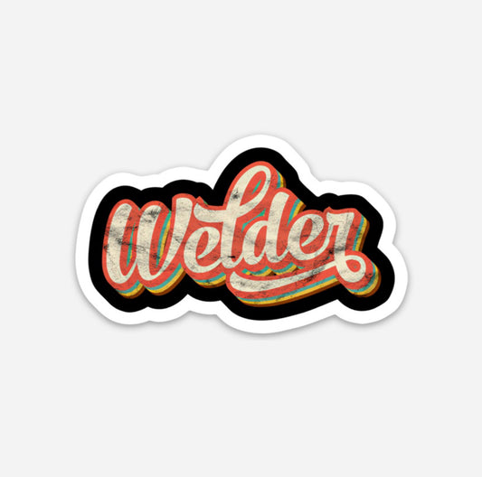 Weld Welding Welder Hardhat Sticker | Knox