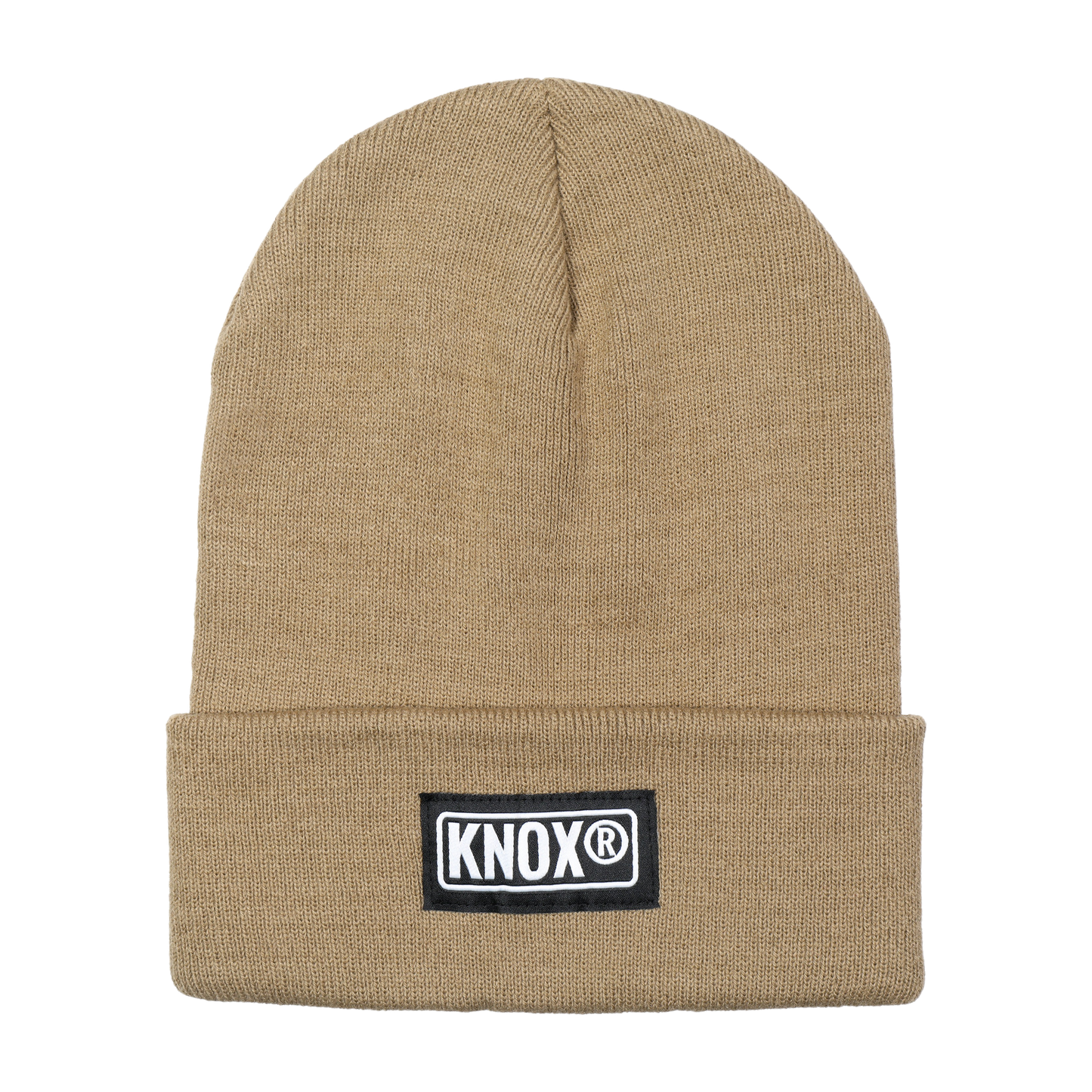 Knox Cuffed Tan Beanie - Knit Beanie |  knoxfr
